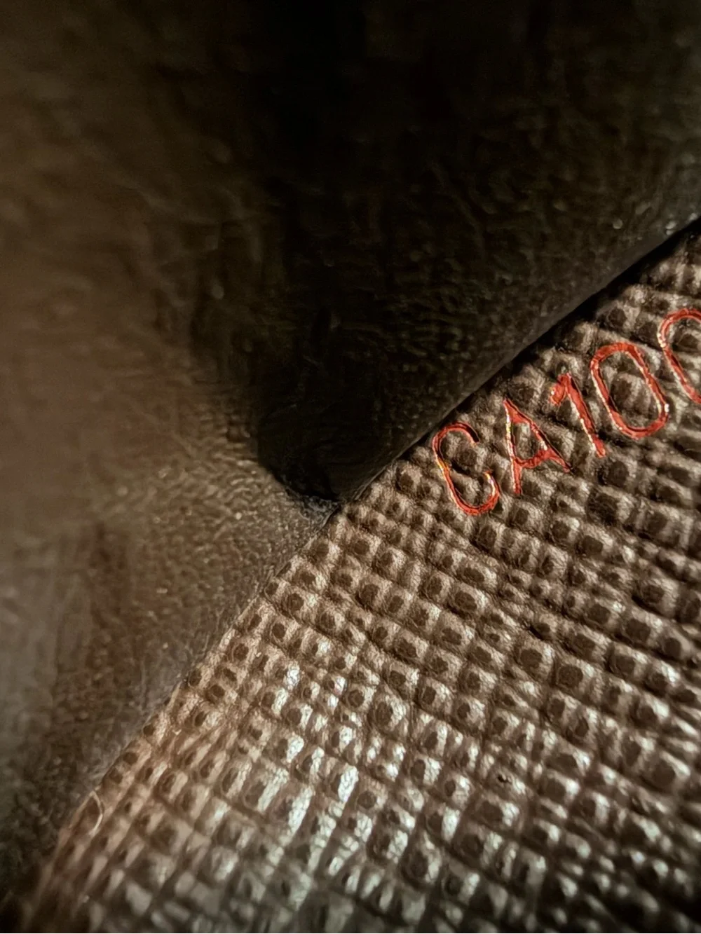 Louis Vuitton Brown Damier Canvas compact Wallet